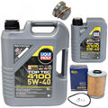 Motoröl Set 5W-40 6 Liter + Ölfilter SH 409 + Schraube für BMW 3er Z3 M 3.2 E36