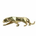 Deko-Figur DKD Home Decor Gold Leopard 35,5 x 8 x 10 cm