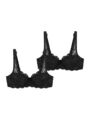 Triumph Damen Bügel-BH 2-Pack Amourette 300 Bustier Bralette Top Bra Unterwäsche