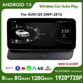 Für Audi Q5 10.25" 8-Kern 8+128G Autoradio GPS Navi CarPlay Android Auto DAB+ 4G