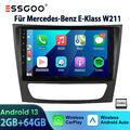 2+64G Android 13 Autoradio Für Mercedes Benz CLS E-Class W211 W219 GPS Navi WiFi