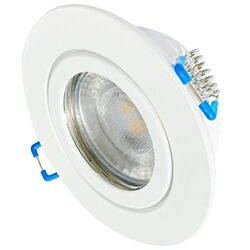 IP44 Feuchtraum 5Watt LED Bad Einbaulampen Marina 230Volt Gu10 Spots - Rostfrei 