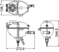 Ausgleichsbehälter Kühlmittel BEHR MAHLE CRT 209 000S für KLASSE MERCEDES W212