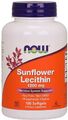 NOW FOODS, SUNFLOWER LECITHIN Sonnenblumen 1200mg 100 Weichkapseln SUPER PREIS