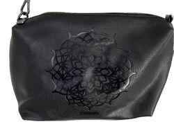 Desigual Handtasche Leder Schwarz  *Mandala* Elegant Daily Shopper