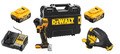 DeWALT Akku-Schlagschrauber 1/4 Zo 200Nm DCF850NT Set Ladegerät, 2x Akku 18V/5Ah