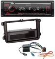 Kenwood MP3 Bluetooth USB DAB Autoradio für Seat Alhambra ab 10 Leon 09-12 Toled