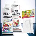 Best Body Low Carb Vital Drink  2 x 1000ml Sirup  + 1 Dosierpumpe 13,50€ /Ltr.