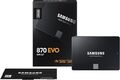 Samsung SSD 870 EVO SATA III 2.5 Zoll - 500 GB