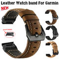 Leder Quickfit Armband Ersatz Für Garmin Fenix 7X 7 6X 6 5 5X Plus Epix Pro Gen2