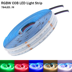 24V COB LED Streifen RGBW RGBWW Band Leiste Stripe Lichterkette Selbstklebe 1-5M