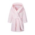 Kinder Jungen Mädchen Bademantel Kapuzen Bathrobe Kimono Nachtwäsche Flanell