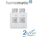 2er Set Homematic IP Smart Home Heizkörperthermostat flex HmIP-eTRV-F