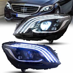 LED Scheinwerfer für 2015-2021 Mercedes Benz C-Klasse W205 C300 C250 C350 E-mark