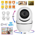 Funk Wlan Überwachungskamera Webcam 1080P FHD WIFI IP Camera Innen IR Nachtsicht