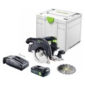 Festool HKC 55 EB-Basic Akku Handkreissäge 18 V 160 mm + 1x Akku 3,0 Ah + Lader