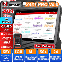 2024 LAUNCH X431 V PRO 5 PROS KFZ OBD2 Diagnosegerät Auto Scanner ECU Coding