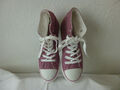 Neu Walkx Halbschuhe Chucks Damen Gr.40 Baumwolle weiß rosa schick!