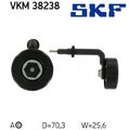 Spannrolle, Keilrippenriemen SKF VKM38238 für BMW 5er 3er X5