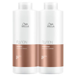 Wella Fusion Intense Repair Shampoo 1000ml + Conditioner 1000ml