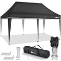 tillvex® Pavillon 3x6m Wasserdicht Gartenzelt Faltpavillon Partyzelt Popup Zelt