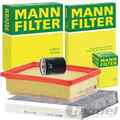 MANN FILTER INSPEKTIONSPAKET passend für FIAT 500L 351 352 1.4 120 PS BJ 01.17-