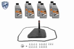VAICO Teilesatz Automatikgetriebe-Ölwechsel EXPERT KITS + V10-3227 für B7 A6 A4