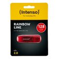 128 GB USB Stick Intenso Rainbow Line 128GB 2.0 Speicherstick 