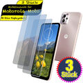 3x Panzerfolie Displayschutz Glas für Motorola Moto G54 G14 G84 G23 G22 G30 E13