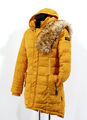 Parka Navahoo Winter Mantel warm gesteppt Polyester curry Gr. S