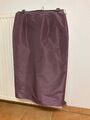 Damenrock aus Seide Satin von Laura Ashley, Gr. 38 in dunkel violett 