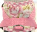 Softgeschirr  Brustgeschirr Hundegeschirr XS-M Welpen rosa Rosen Glitzer Hunde