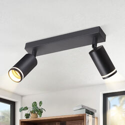 ZMH LED Deckenstrahler Weiß Deckenleuchte GU10 Spots Deckenlampe 4 Flammig Rund