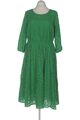 Peter Hahn Kleid Damen Dress Damenkleid Gr. EU 44 Baumwolle Grün #04u21z2