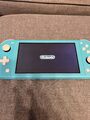 Nintendo Switch Lite 32GB Handheld-Spielekonsole - Türkis mit Animal Crossing 