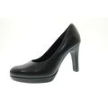 Tamaris High Heels Pumps Absatzschuh Schwarz Leder Damen Schuhe Gr. 37