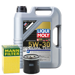 Motoröl 5W30 LIQUI MOLY Special Tec F 5L +MANN Ölfilter