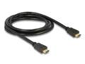 Delock Kabel High Speed HDMI mit Ethernet – HDMI A Stecker HDMI Stecker 4K 2m