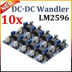 10stk LM2596 DC-DC Step Down Spannungswandler Arduino Modul Regler LM2596S NEU