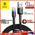 Original BASEUS USB TYP-C Schnell Ladegerät Lade Daten Sync Kabel Cord Samsung