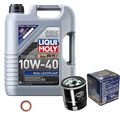 SCT Germany Ölfilter 5 L Liqui Moly MoS2 Leichtlauföl 10W-40 für Toyota VW