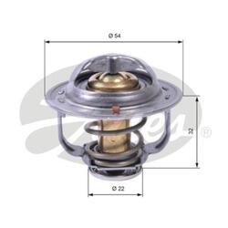 GATES Thermostat Kühlmittel 89°C für Opel Astra J Caravan TH42589G1