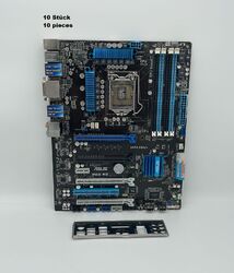 10 x ASUS P8B WS - LGA1155 Mainboard - 4 x DDR3 Intel C206 - 1155 ATX Mainboard10 Stück / 10 pieces ** inkl. I/O shield ** 19% VAT