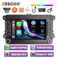 7" DAB+ Carplay Autoradio Für VW Passat Golf 5 6 Touran Android 13 GPS 4+64G Cam