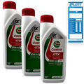 3x 1 Liter Castrol Motorenöl GTX Ultraclean 10W-40 3 L Motoröl Öl Oil15A4CF