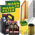 MANN INSPEKTIONSPAKET+7L MOTUL 5W-30 MOTORÖL passend für AUDI Q7 VW TOUAREG 7L