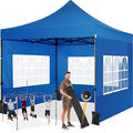 3x3m Event Pavillon Partyzelt Garten Pavilon Gartenzelt Camping Pavilion Faltbar