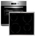 Herdset Autark Einbaubackofen Beko + Glaskeramik Kochfeld 60cm Electrolux