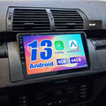 Android 13 Autoradio GPS NAVI BT FM RDS USB 4+64G für BMW 5er E39 X5 E53 M5 DAB+