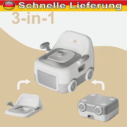 Töpfchen Lerntöpfchen Potty Baby Kindertoilette Toilettentrainer 3-in-1